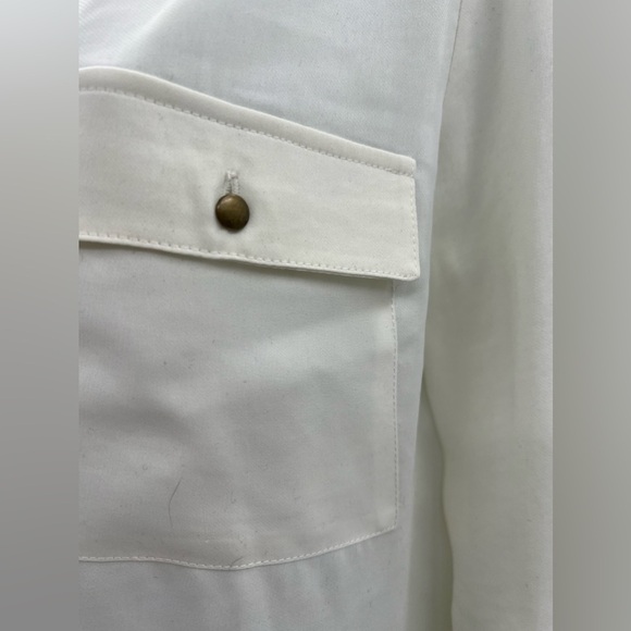 Banana Republic Ivory Blouse for Women Sz S - Picture 4 of 7